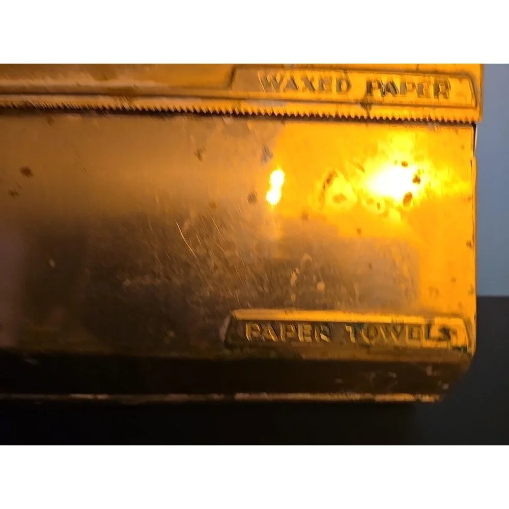 1950s‎ Lincoln Beautyware CU Dispenser For Waxed Paper Towel Aluminum Foil Wrap